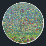 Gustav Klimt - Apple Tree Keramische Knop<br><div class="desc">Apple Tree I - Gustav Klimt,  Oil on Canvas,  1907</div>