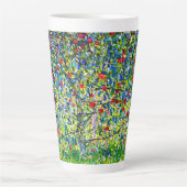 Gustav Klimt Apple Tree Latte Mok (Voorkant)