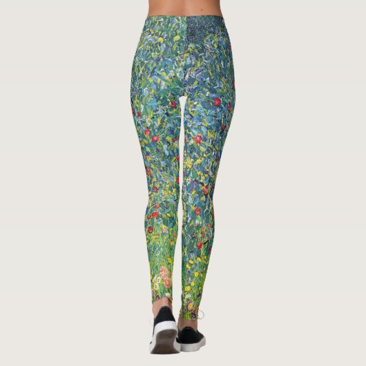 Gustav Klimt - Apple Tree Leggings (Achterkant)