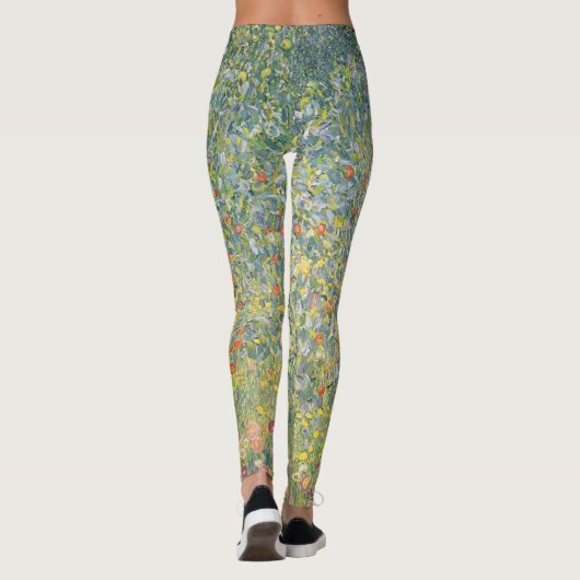 Gustav Klimt Apple Tree Leggings (Achterkant)