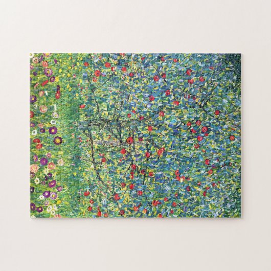 Gustav Klimt: Apple Tree Legpuzzel (Horizontaal)