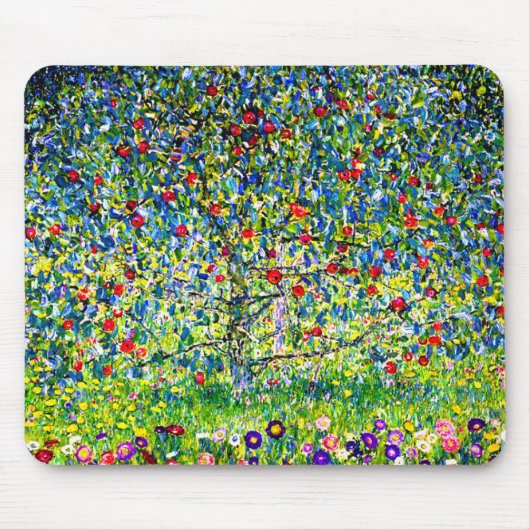 Gustav Klimt Apple Tree Muismat (Voorkant)