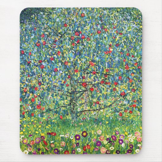 Gustav Klimt: Apple Tree Muismat (Voorkant)