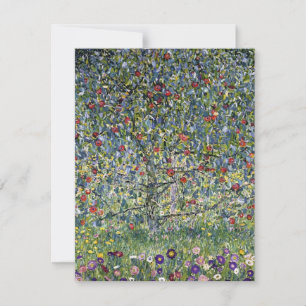 Gustav Klimt Apple Tree Note Card Notitiekaartje