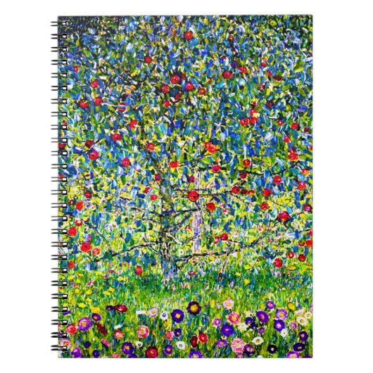 Gustav Klimt Apple Tree Notitieboek (Voorkant)