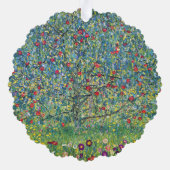 Gustav Klimt - Apple Tree Ornament Kaart (Achterkant)