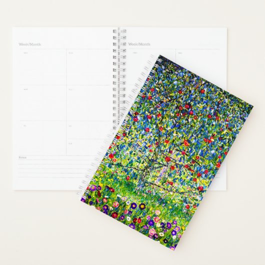 Gustav Klimt Apple Tree Planner (Display)