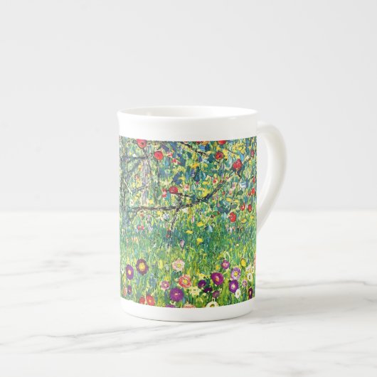 Gustav Klimt: Apple Tree Porselein Kop (Voorkant rechts)