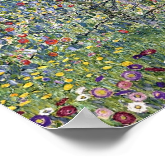 Gustav Klimt Apple Tree Poster (Hoek)