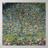 Gustav Klimt Apple Tree Poster (Voorkant)