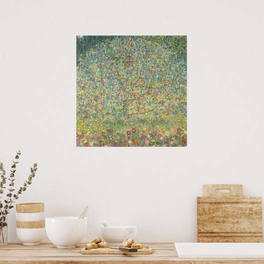 Gustav Klimt Apple Tree Poster (Keuken)