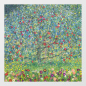 Gustav Klimt - Apple Tree Raamsticker (Vel)