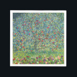 Gustav Klimt - Apple Tree Servet<br><div class="desc">Apple Tree I - Gustav Klimt,  Oil on Canvas,  1907</div>