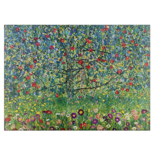 Gustav Klimt: Apple Tree Snijplank (Voorkant)