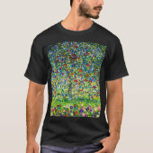 Gustav Klimt Apple Tree T-shirt (Voorkant)