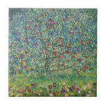 Gustav Klimt - Apple Tree Tegeltje<br><div class="desc">Apple Tree I - Gustav Klimt,  Oil on Canvas,  1907</div>