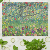 Gustav Klimt - Apple Tree Theedoek (Gevouwen)
