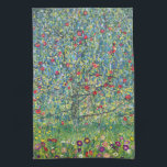 Gustav Klimt - Apple Tree Theedoek<br><div class="desc">Apple Tree I - Gustav Klimt,  Oil on Canvas,  1907</div>