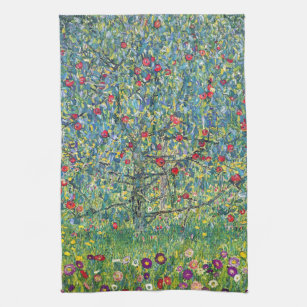 Gustav Klimt - Apple Tree Theedoek