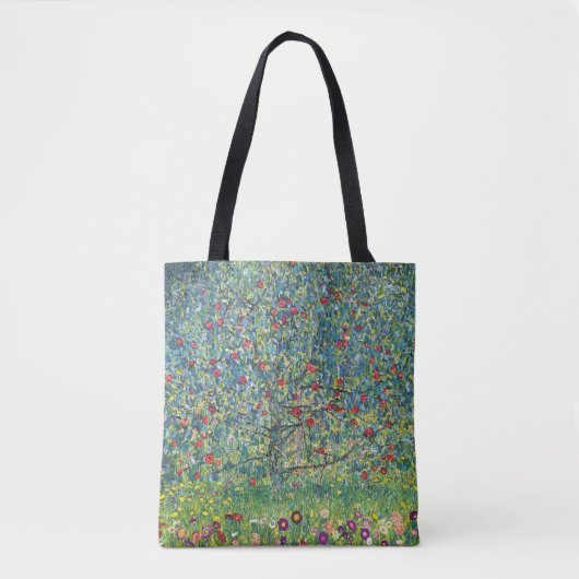 Gustav Klimt - Apple Tree Tote Bag (Voorkant)
