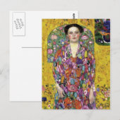 Gustav Klimt Art Briefkaart (Voorkant / Achterkant)
