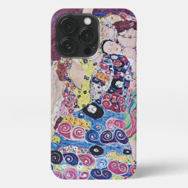 Gustav Klimt Art The Virgins iPhone Case 13 Pro Hoesje