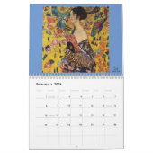 Gustav Klimt Artwork Number 1 Kalender (Feb 2026)