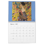 Gustav Klimt Artwork Number 1 Kalender (Feb 2027)