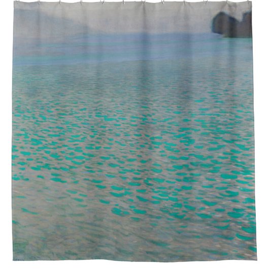 Gustav Klimt Attersee Art GalleryHD Douchegordijn (Voorkant)