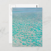 Gustav Klimt - Attersee Briefkaart (Voorkant / Achterkant)