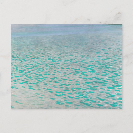 Gustav Klimt - Attersee Briefkaart (Voorkant)