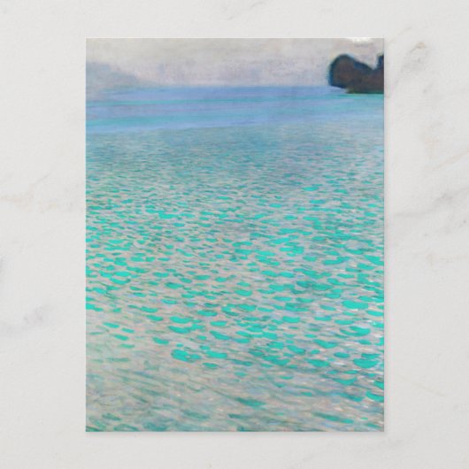 Gustav Klimt - Attersee Briefkaart (Voorkant)