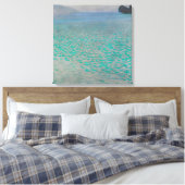 Gustav Klimt Attersee Canvas Afdruk (Insitu (Slaapkamer))
