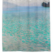 Gustav Klimt - Attersee Douchegordijn (Voorkant)