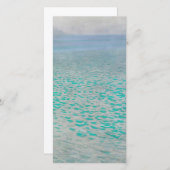 Gustav Klimt - Attersee Feestdagenkaart (Voorkant / Achterkant)