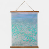 Gustav Klimt - Attersee Hangend Wandkleed (Voorkant)