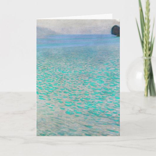 Gustav Klimt - Attersee Kaart (Voorkant)