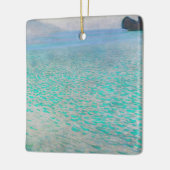 Gustav Klimt - Attersee Keramisch Ornament (Links)