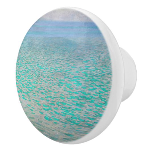 Gustav Klimt - Attersee Keramische Knop (Rechts)