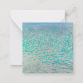 Gustav Klimt - Attersee Notitiekaartje