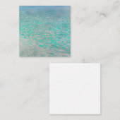 Gustav Klimt - Attersee Notitiekaartje (Voorkant / Achterkant)