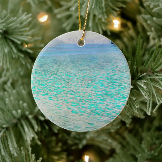 Gustav Klimt Attersee Ornament – Timeless Elegance (Boom)