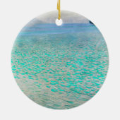 Gustav Klimt Attersee Ornament – Timeless Elegance (Achterkant)