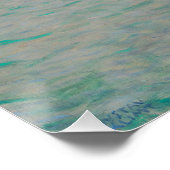 Gustav Klimt Attersee Perfect Poster (Hoek)