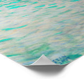 Gustav Klimt - Attersee Poster (Hoek)