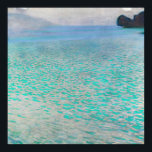 Gustav Klimt - Attersee Poster<br><div class="desc">Attersee - Gustav Klimt, Oil on Canvas, 1910</div>
