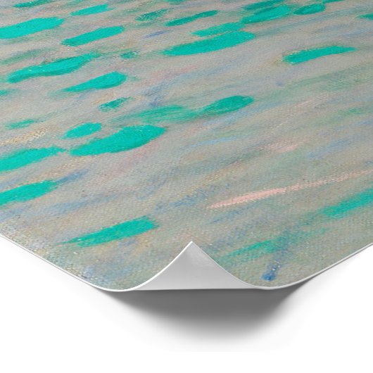 Gustav Klimt Attersee Poster (Hoek)