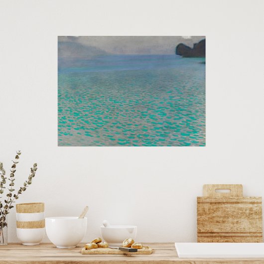 Gustav Klimt Attersee Poster (Keuken)