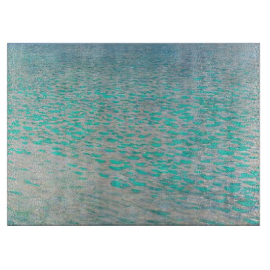 Gustav Klimt - Attersee Snijplank (Voorkant)