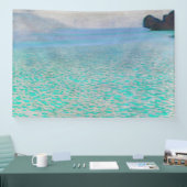 Gustav Klimt - Attersee Spandoek (Beurs)